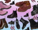 Bunte Auswahl an Schuhen, von pinken Stiefeln bis zu schwarzen Chunky Boots. Perfekt, um neue Schuhe einzulaufen und den eigenen Stil zu finden.