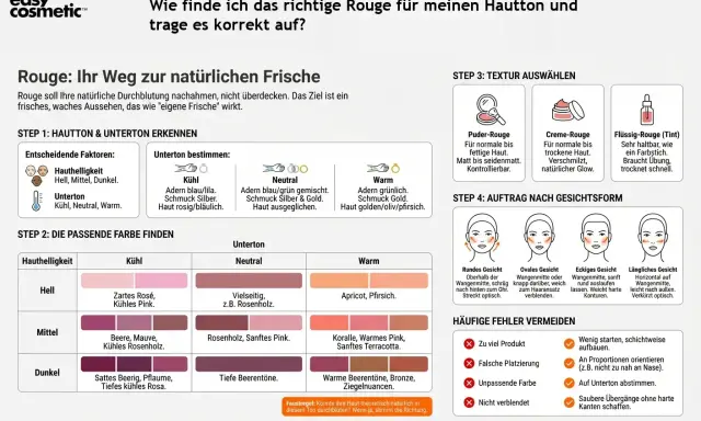 Rouge: Natürliche Frische für jeden Hautton. Finde das passende Rouge, das deinen Unterton unterstreicht und deinem Teint schmeichelt.